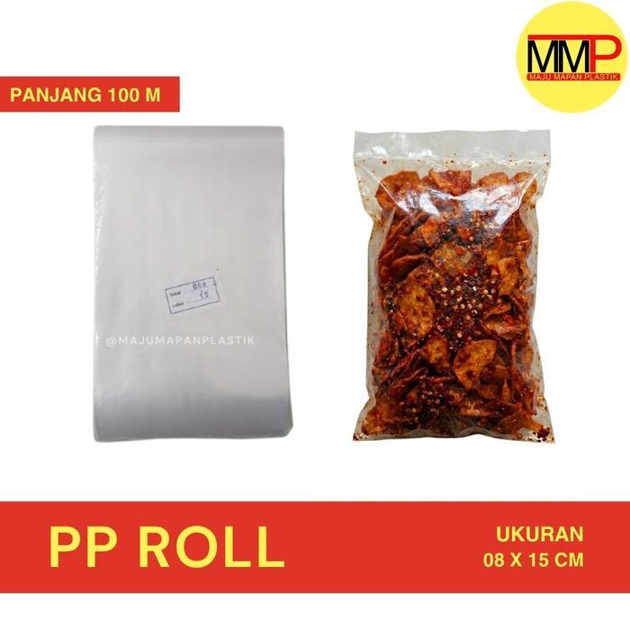 Plastik PP Roll / Plastik PP Bening / Plastik PP Rol Tebal 08