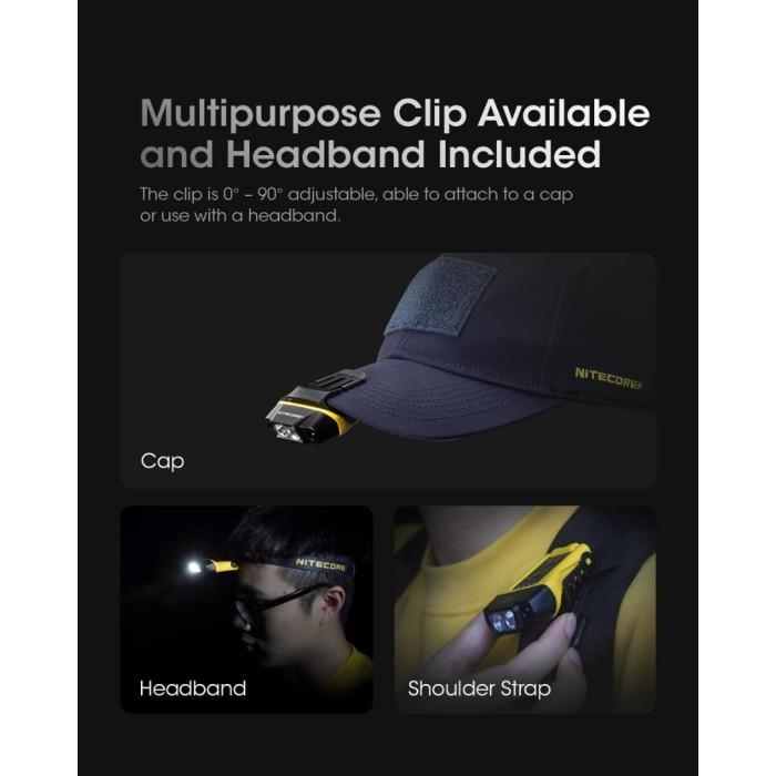 Terlaris Nitecore Senter Kepala Led Headlamp - Nu11