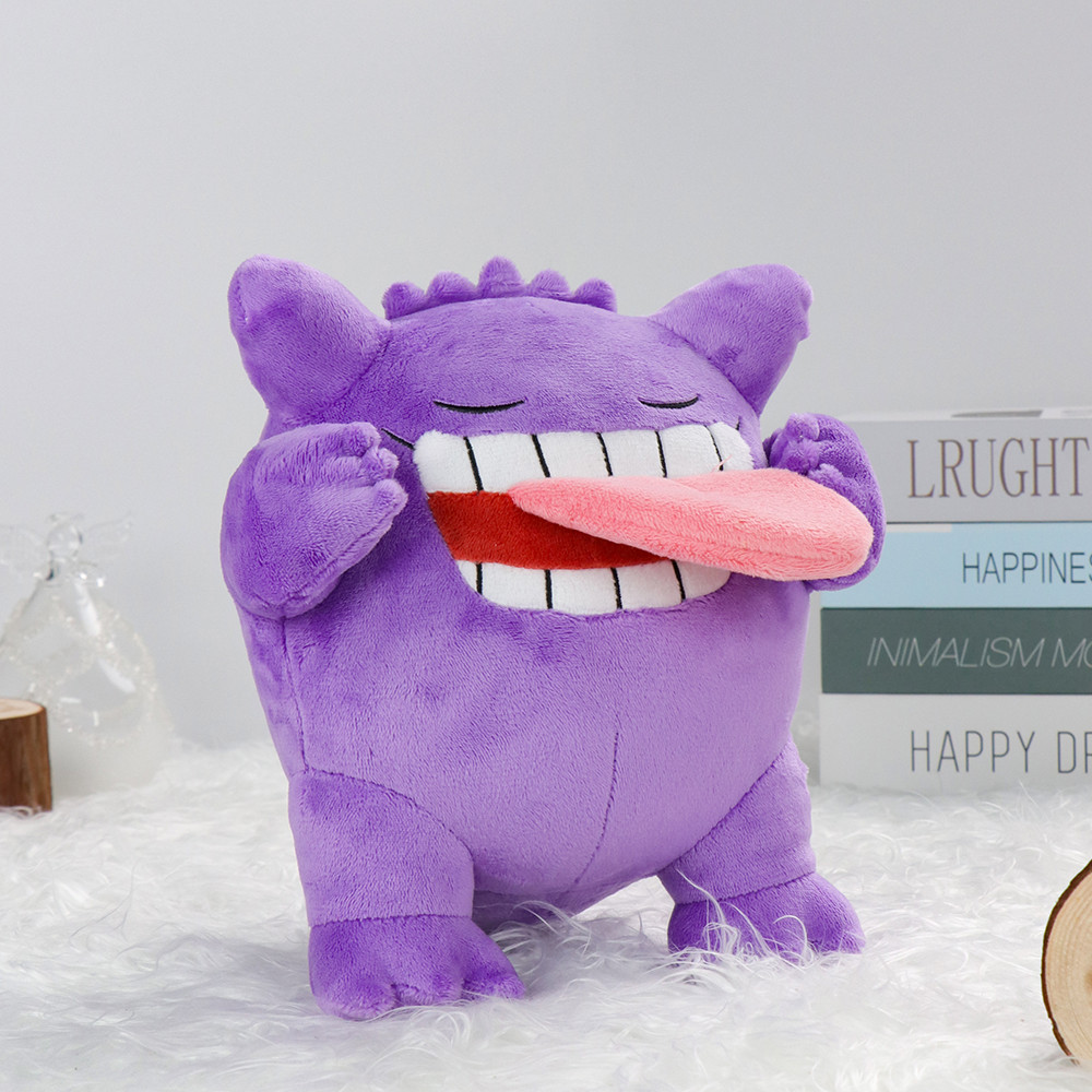 New Pokemon Gengar Plush Toy Shiny Gyarados Shinx Butterfree Soft Stuffed Doll Cute Sprigatito
