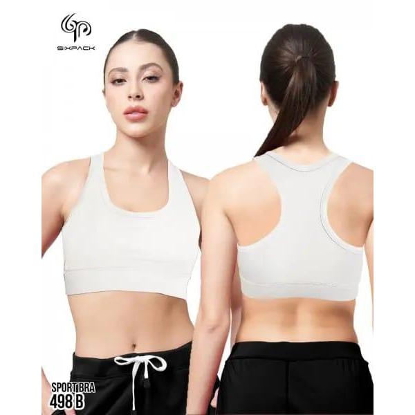 hen Sport Bra Wanita Olahraga Gym Model Basic By Sixpack B