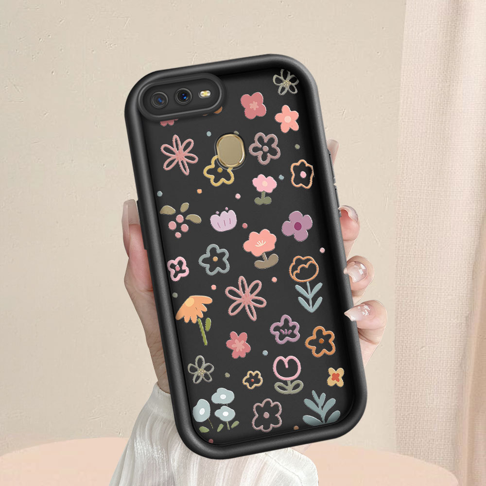Case Hp Anti Slip Untuk OPPO A12 A5S A7 A12S Phone Casing Softcase Kesing Soft Cassing Sofcase Anti 