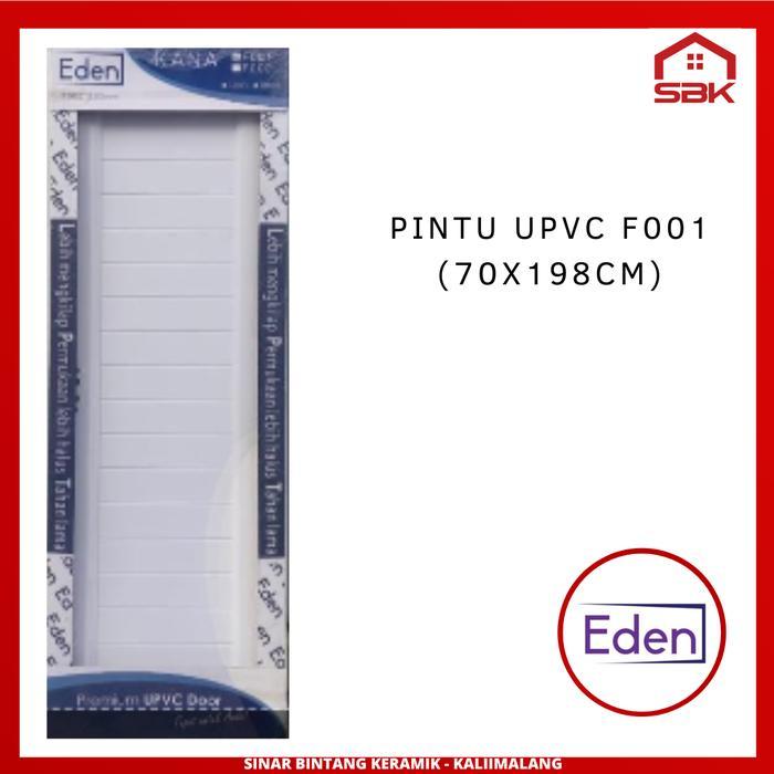 PINTU KAMAR MANDI FULL PANEL UPVC KANA 70X198 EDEN
