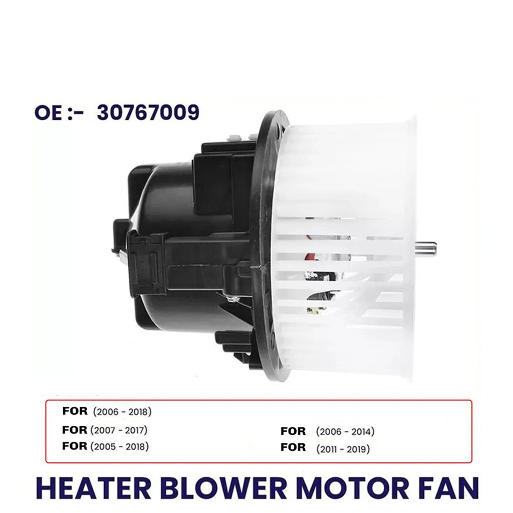 30767009,LR002631,LR010388 A/C Heater Blower Motor Fan for Volvo