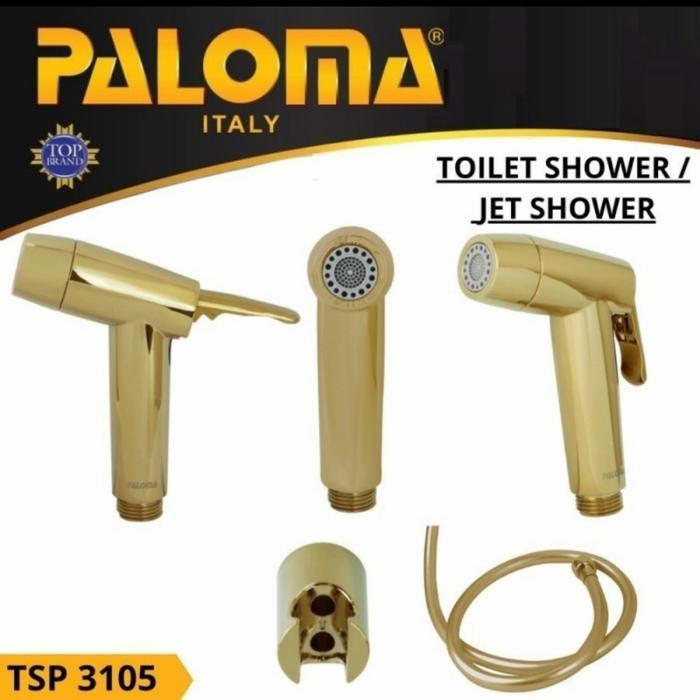Promo Murah Jet Shower Paloma Gold/Semprotan Kamar Mandi Emas Paloma