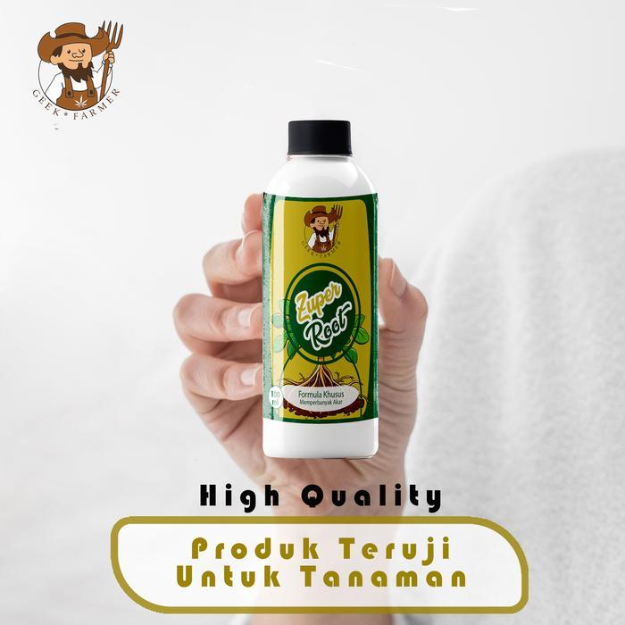 Geek Farmer - Zuper Root 100ml Hormon Booster Penumbuh Akar