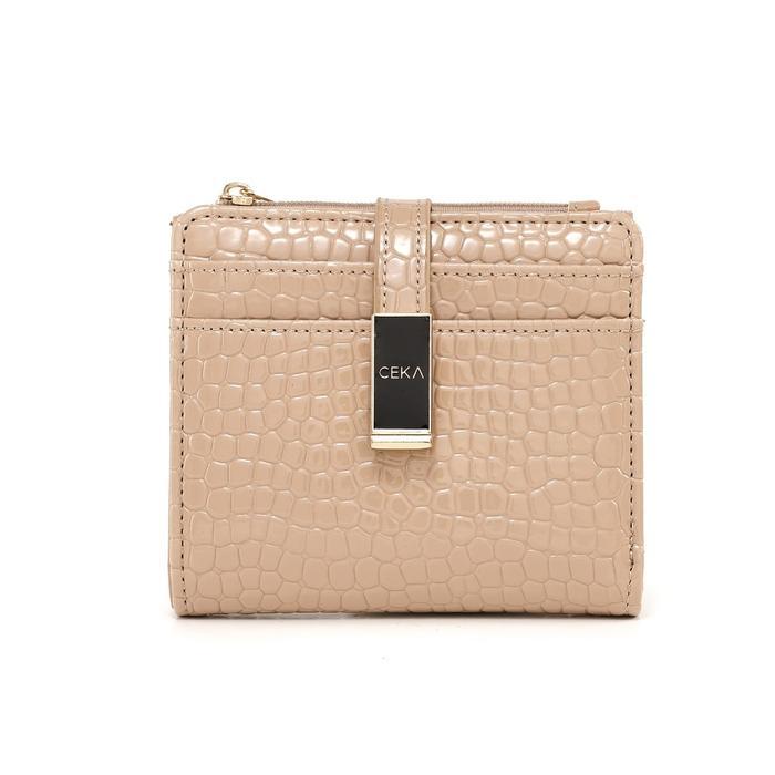 CEKA PRO Authorized Dompet Wanita Impor Kartu Dompet Cewek Dompet Mini Kulit Croco - Mirage Wallet