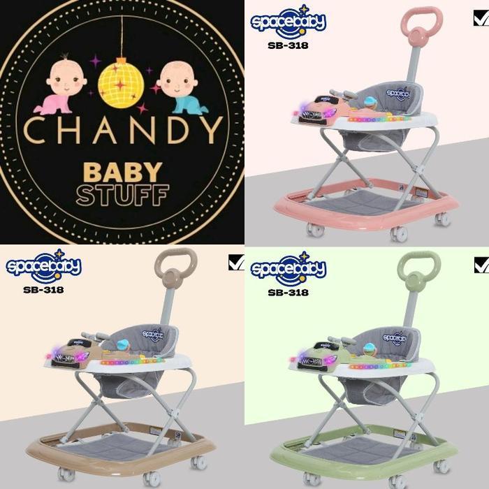 Spacebaby Baby Walker Spacebaby Apollo Bayi Sb 302/303/304/306/307/310/313/287/288 Mainan