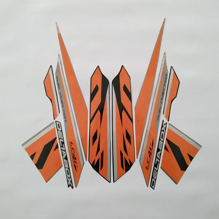 stiker motor body vixion advance 2017 orange
