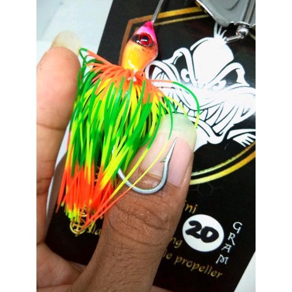 BISA COD BUZZBAIT ZAL LURE 20GRAM UMPAN CASTING TOMAN