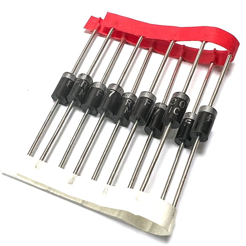 10pcs FR302 Fast Recovery Diode FR303 FR304 FR305 FR307 FR309 Rectifier Straight plug DO-201AD