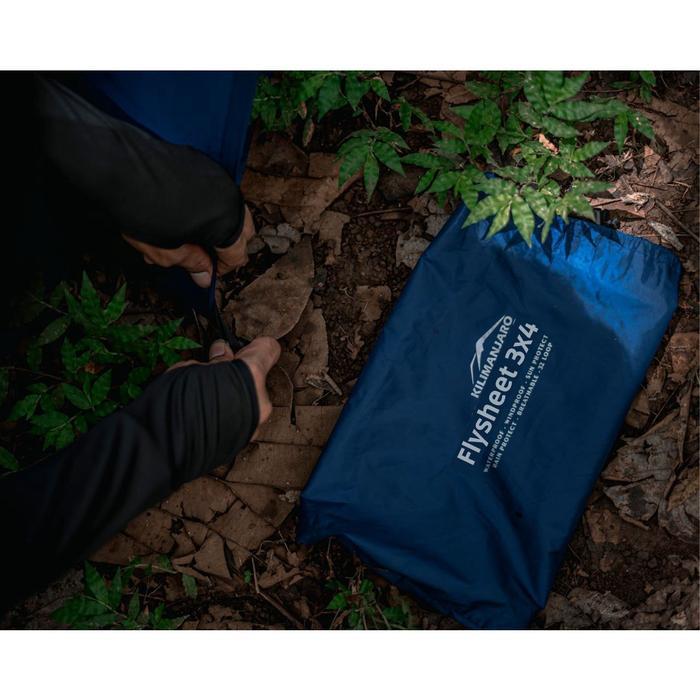 READY FLYSHEET 3X4 M KILIMANJARO Ultralight 19 Loop 19 Lubang Multifungsi
