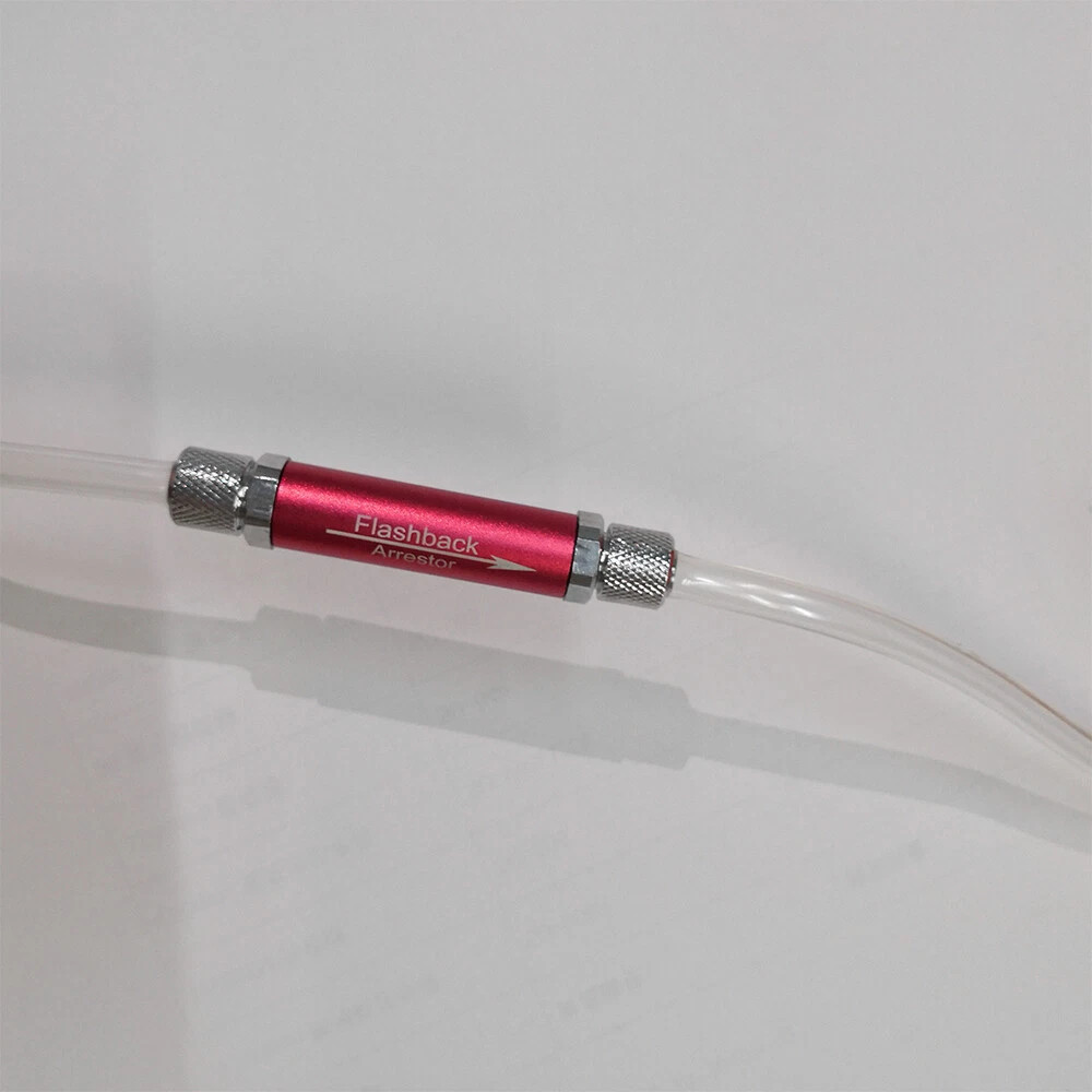 Professional Flashback Arrestor for Oxygen Hydrogen HHO Flame Generator Machine