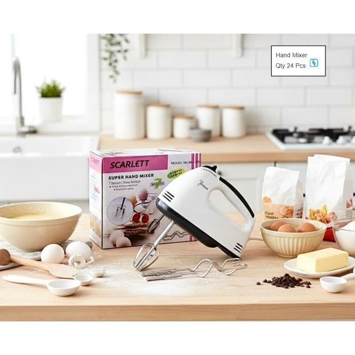 Hand Mixer SQRS Pengaduk Adonan Multifungsi
