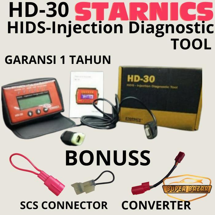 HIDS HD-30 Starnics scanner original motor Honda injeksi