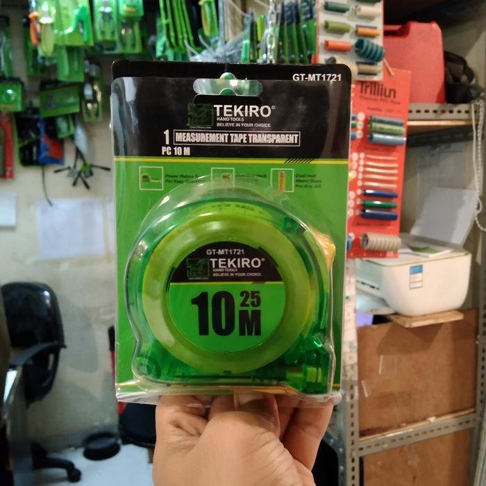 Terbaik Meteran Transparan Tekiro 10 Meter Murah