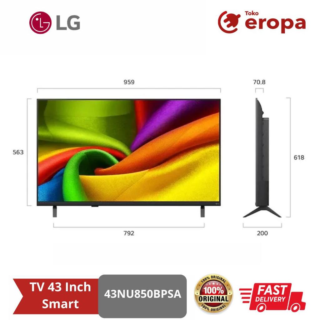 TV 43 Inch Smart LG 43NU850BPSA