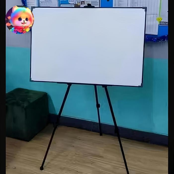 Premium Tripod White Board Poster Frame Easel Lukis Original