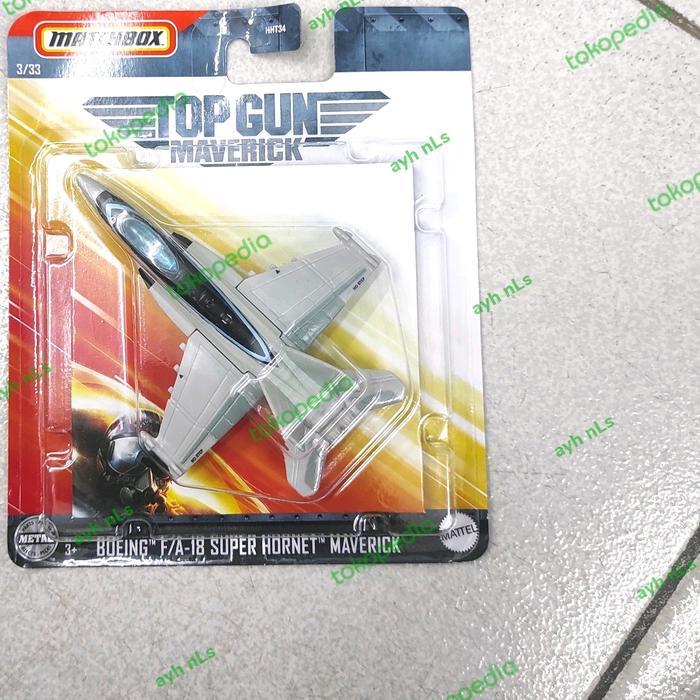 Matchbox Boeing Maverick Top Gun Berkualitas