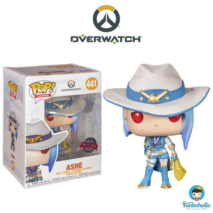 HOT SALE FUNKO POP GAMES OVERWATCH - ASHE (WINTER) [EXCLUSIVE] #441 TERMURAH