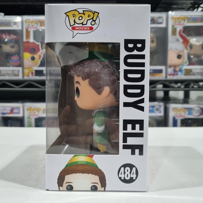 HOT SALE FUNKO POP MOVIES - ELF - BUDDY ELF WITH SYRUP 484 TERMURAH