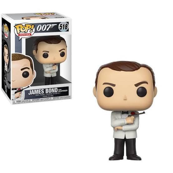 HOT SALE FUNKO POP JAMES BOND FROM GOLDFINGER 518 TERMURAH