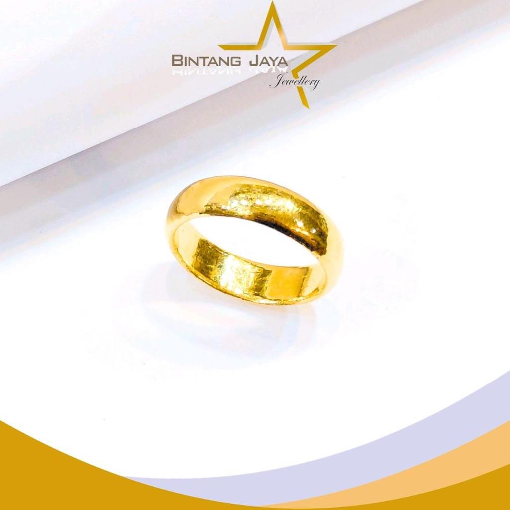 Cincin LM99 Belah Rotan Klasik - Kadar LM99 - Berat 8,00gr - Size 18 - 23/05/26 - (LJ)