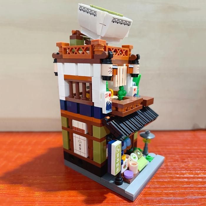 Mainan Balok Susun Building Block Loz Mini Blocks Japan Street Shop
