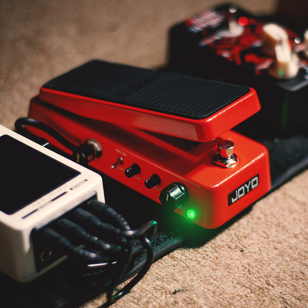 JOYO WAH-II Wah Pedal Volume Control 2 in 1 WAH-WAH Pedal Effector 6-speed Adjustable for Electric