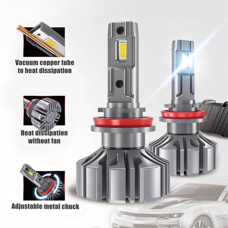 S5 60W 6000LM H7 H11 9005 9006 LED Bulb Light Lamp H4 H7 H8 H11 9005