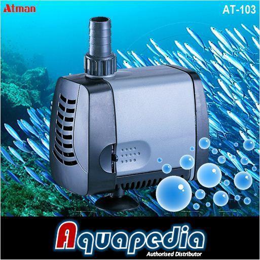 Atman AT-103 Pompa Air Aquarium/Aquascape/Kolam Submersible Water Pump Atman AT103