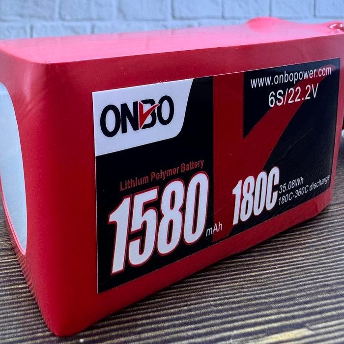 Lipo 6s 22.2v 1580mah 180-360c Onbo Power - Berat 257 gram - Control, Remote, Toy