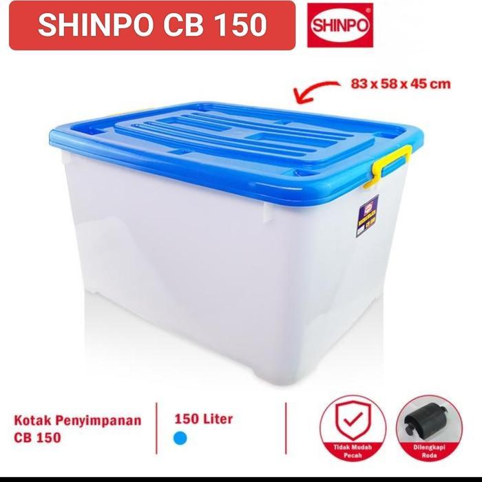 Shinpo Cb 150-Hercules Cb 150-Box Plastik Serbaguna Besar Hercules Cb 150/Box Container Cb150