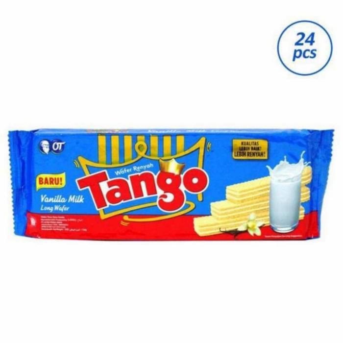 Promo Tango Wafer Vanilla 130Gr X 24Pcs Per Karton Terlaris
