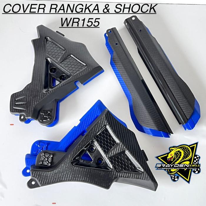 COVER RANGKA WR155 /TUTUP RANGKA WR155 / COVER SHOCK WR155 RESTOCK