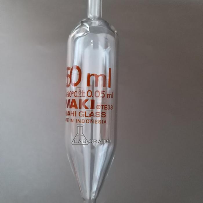 Pipet Volumetrik Iwaki 50Ml Pipet Gondok Pipet Volume 50 Ml