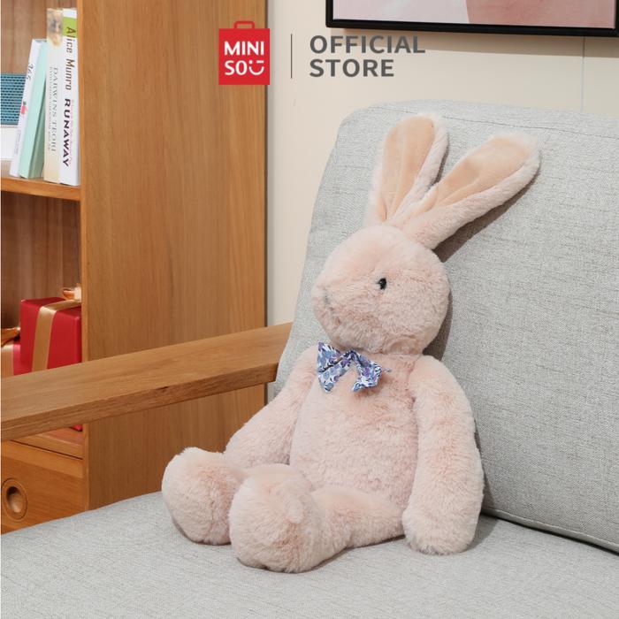 Miniso Boneka Kelinci Boneka Mainan Boneka Kelinci Anak Boneka Lucu Boneka 40Cm Lucu Lembut Bantal