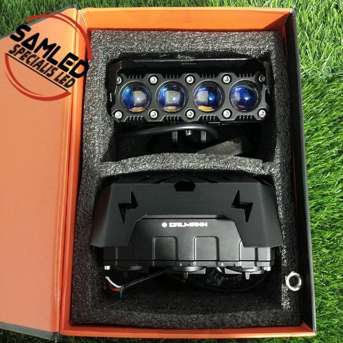 TERLARIS SQL 4 MATA GALMAN MINI PORJI LASERGUN ORIGINAL IMPORT PUTIH KUNING