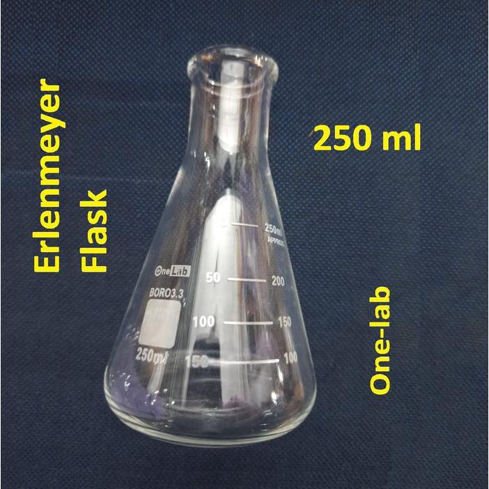 ERLENMEYER FLASK 250 ML 250ML LABU ERLENMEYER