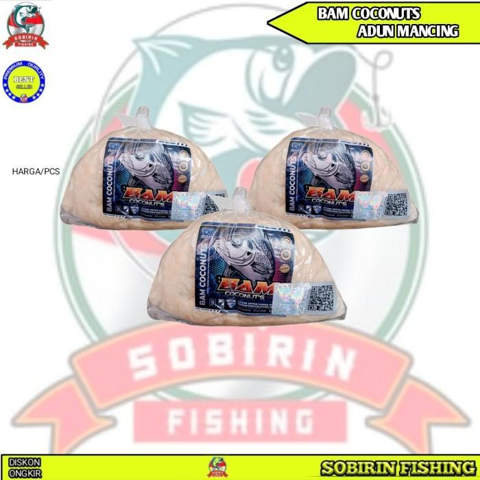 BISA COD Bam coconut adun mancing - umpan ikan mas adun mancing