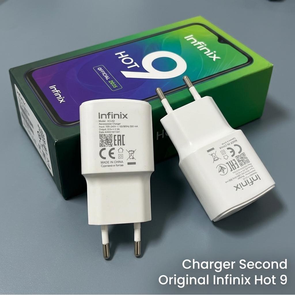 Charger Infinix U100XEA Ori Bekas 5V 2A Infinix Hot 9
