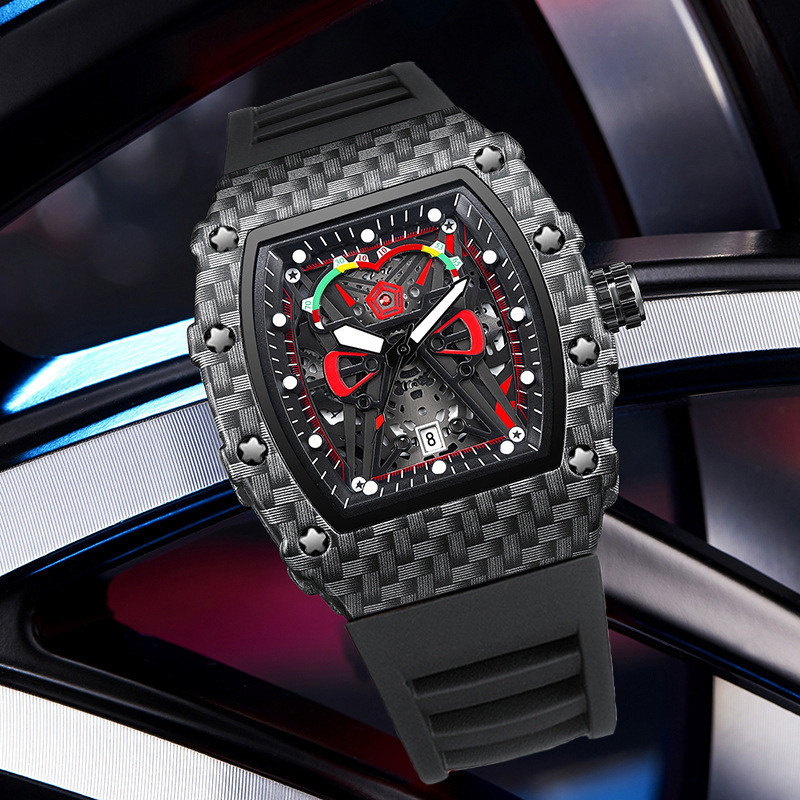 UTHAI CQ232 New Concept New Watch Men's Trendy Waterproof Glow Men's Watch Personalized Watch