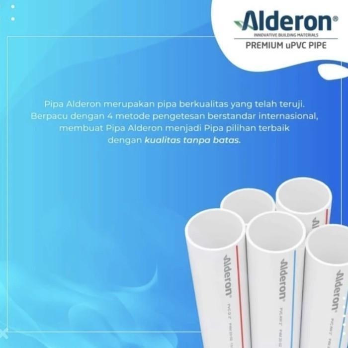 pipa paralon pvc 4" AW ALDERON