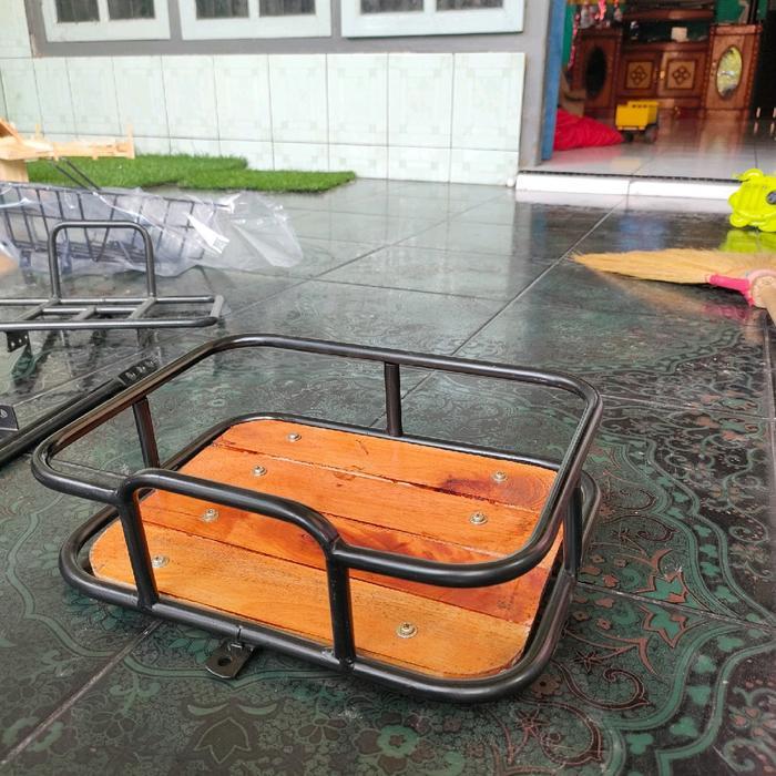 Keranjang Sepeda Commuter Bike Kranjang Sepeda Fixie Federal Front Rack Sepeda Lipat Kranjang Untuk