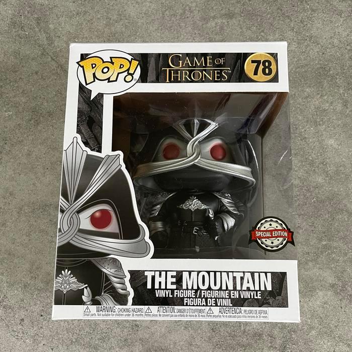 HOT SALE 6INCH THE MOUNTAIN (MASKED) - GAME OF THRONES FUNKO POP TERMURAH
