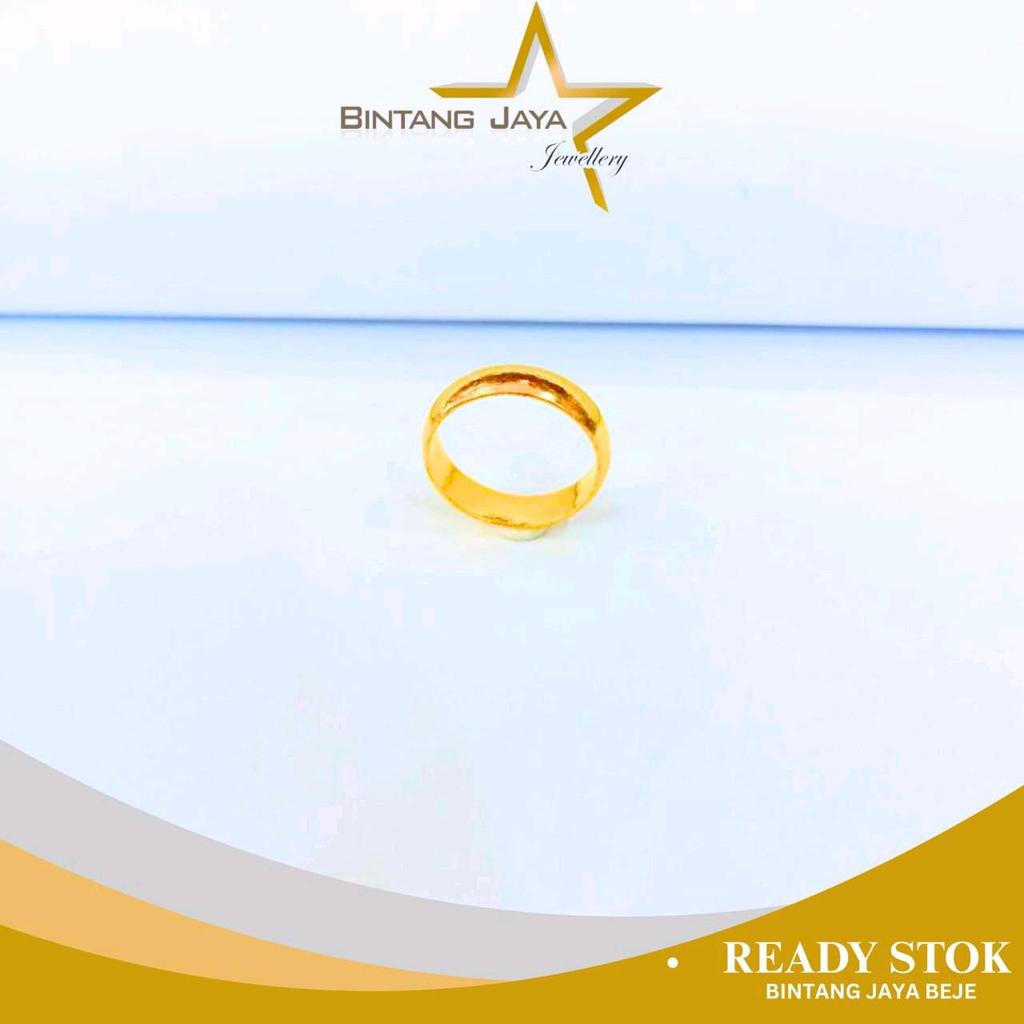 Cincin Emas LM99 Belah Rotan Agung - Kadar LM99 - Berat 5,01gr - Size 11,5 -  23/05/26 - (TMG)