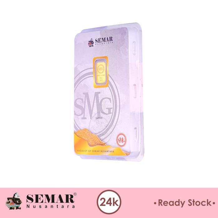 Logam Mulia SMG Gold Press 1gram Emas Batangan Semar Nusantara