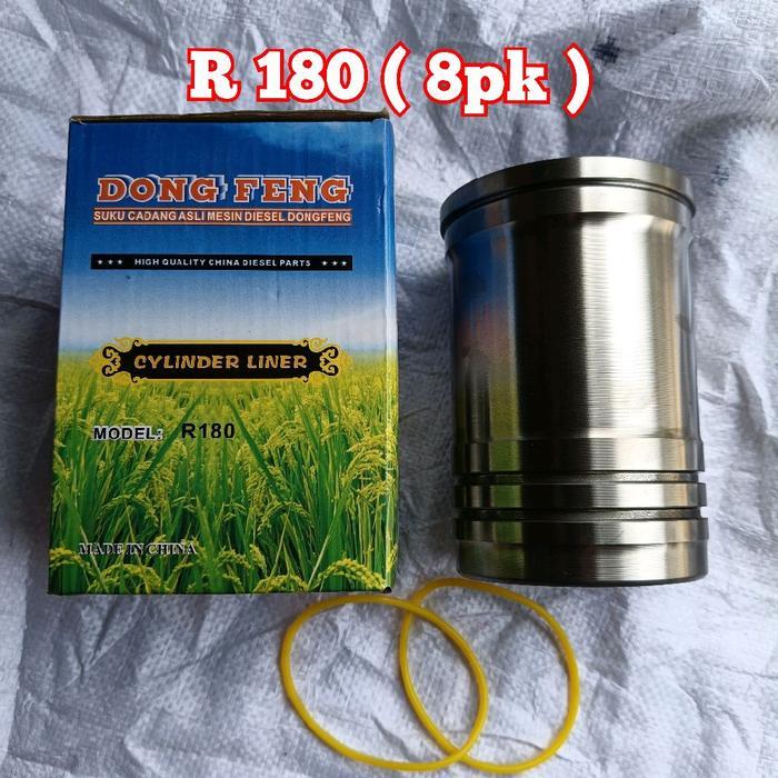 Boring Mesin Diesel Dongfeng 8Pk Asli Dongfeng / Cylinder Liner R180 Asli Dongfeng