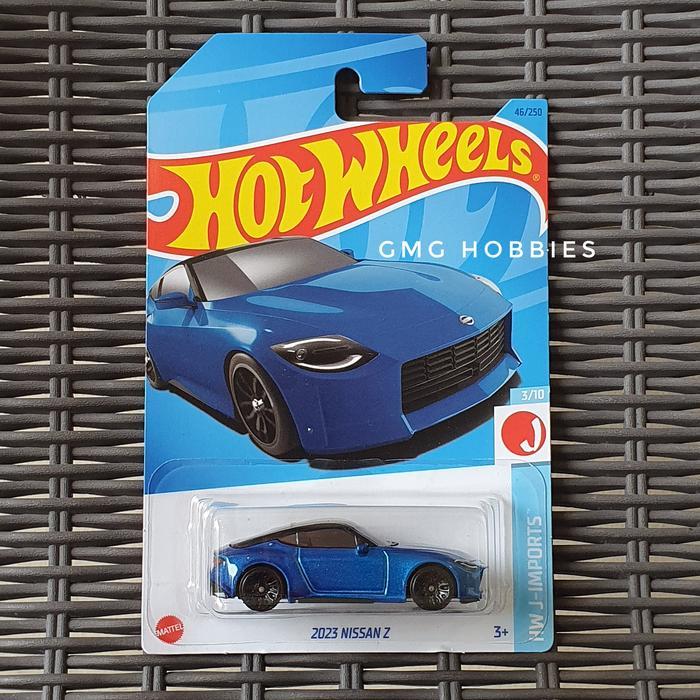 Miniatur Diecast Nissan Z 2023 Warna Biru Koleksi Mobil Sport JDM