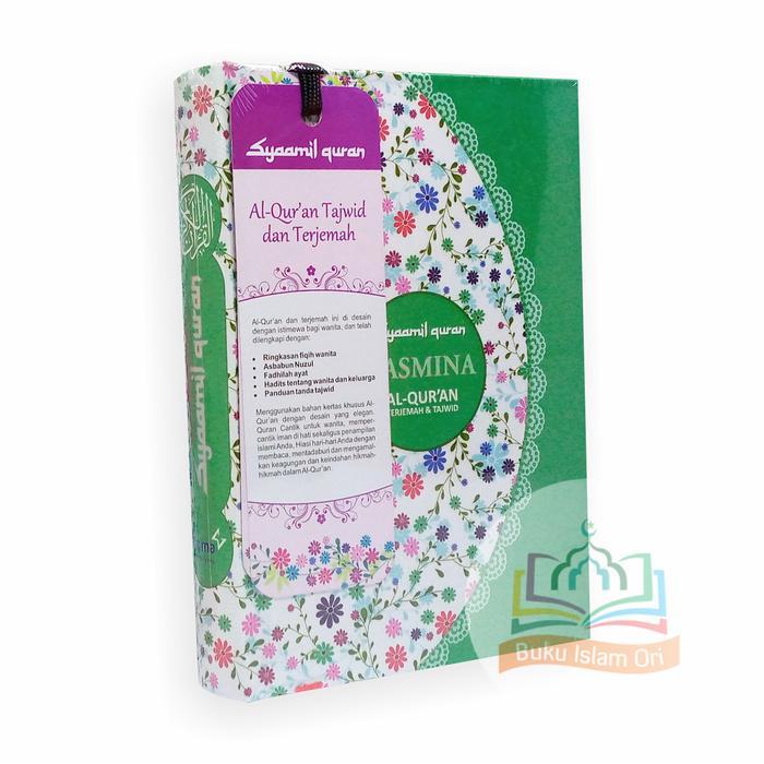 Al-Quran Tajwid For Women B6 Hard Cover - Syamil Quran - Hijau