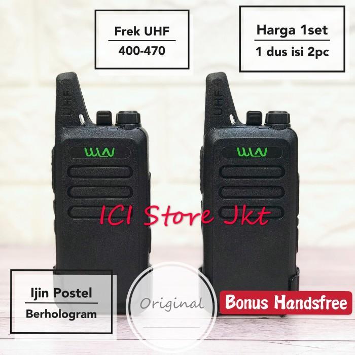 Ada Stok Sepasang Ht WLN Original / ht wlan / ht winlan original sertifikasi postel